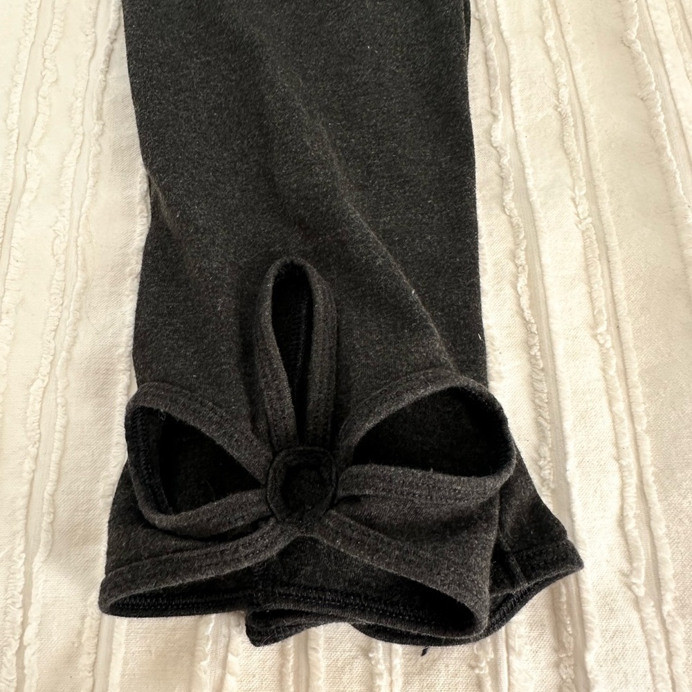 Aerie Grey Cutout Leggings Size M - Picture 5 of 5